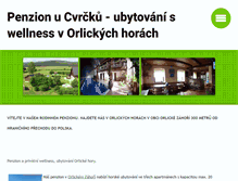 Tablet Screenshot of orlickezahori.cz